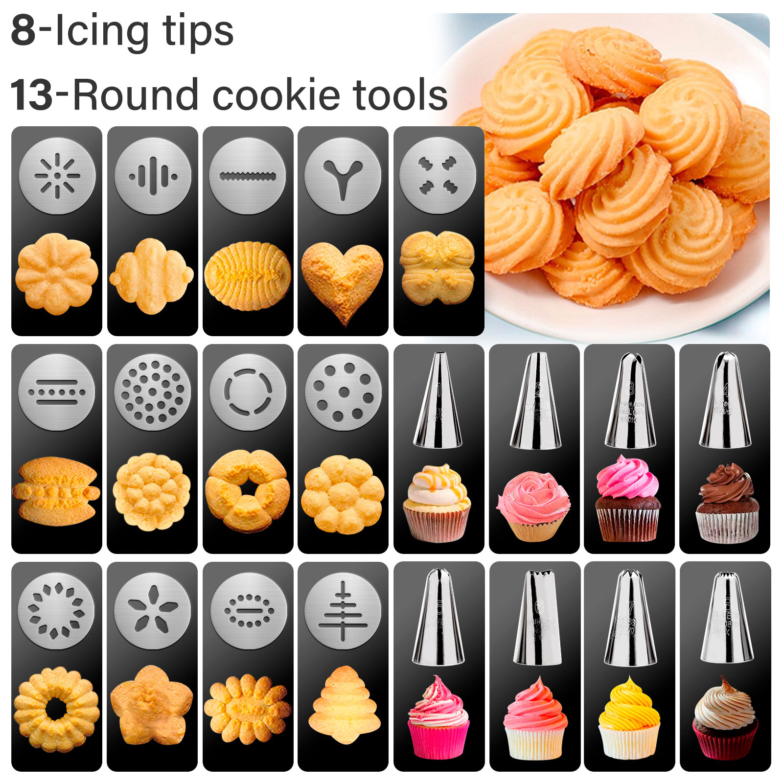 Cookie Maker Machine Stainless - огляд і ціна Churros Maker Gun