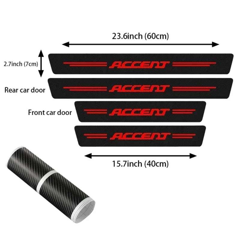 Car Styling Door Threshold Sil - огляд і ціна Crepe Pan Carbon