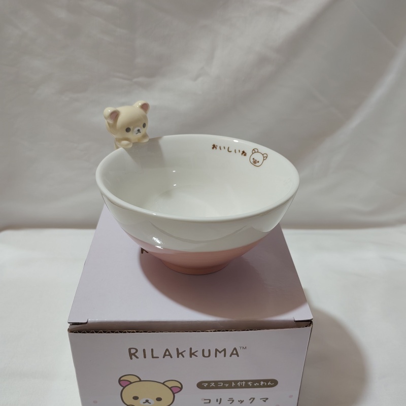 Rilakkuma Cartoon Ceramic Bowl - огляд і ціна Dim Sum Basket