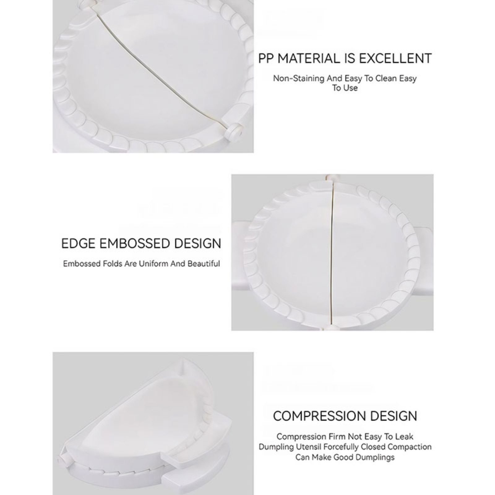 JJYY Upgrade Diy Dumpling Mold - огляд і ціна Dumpling Press Set