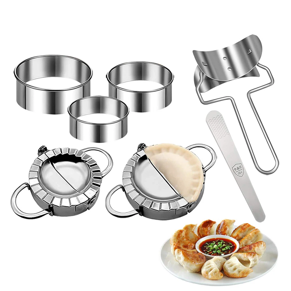 Stainless Steel Dumpling Mold  - огляд і ціна Dumpling Press Set