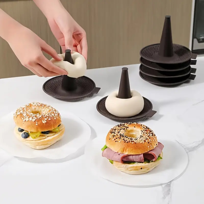 6/12pcs Baking Mold Set Silico - огляд і ціна Donut Mold Silicone
