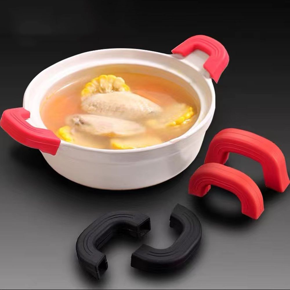 2PCS Silicone Anti-Scald Pot H - огляд і ціна Cast Iron Corn