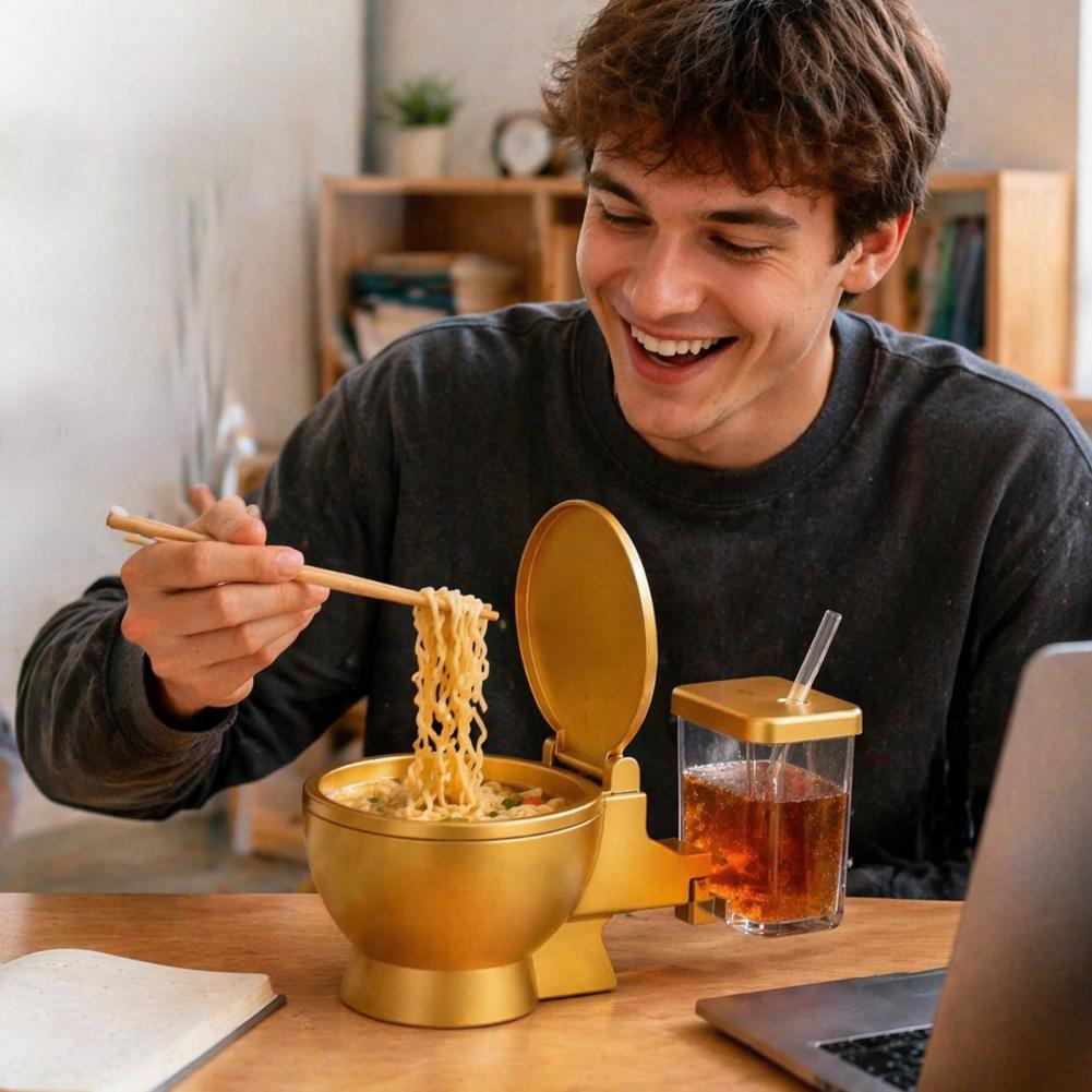 Toilet Shaped Ramen Bowl Set,  - огляд і ціна Dim Sum Basket