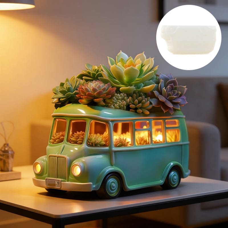 Bus succulent plant flowerpot  - огляд і ціна Potsticker Mold