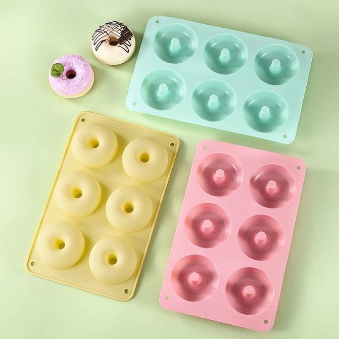 Multi Cavity Heat Resistant Si - огляд і ціна Donut Mold Silicone