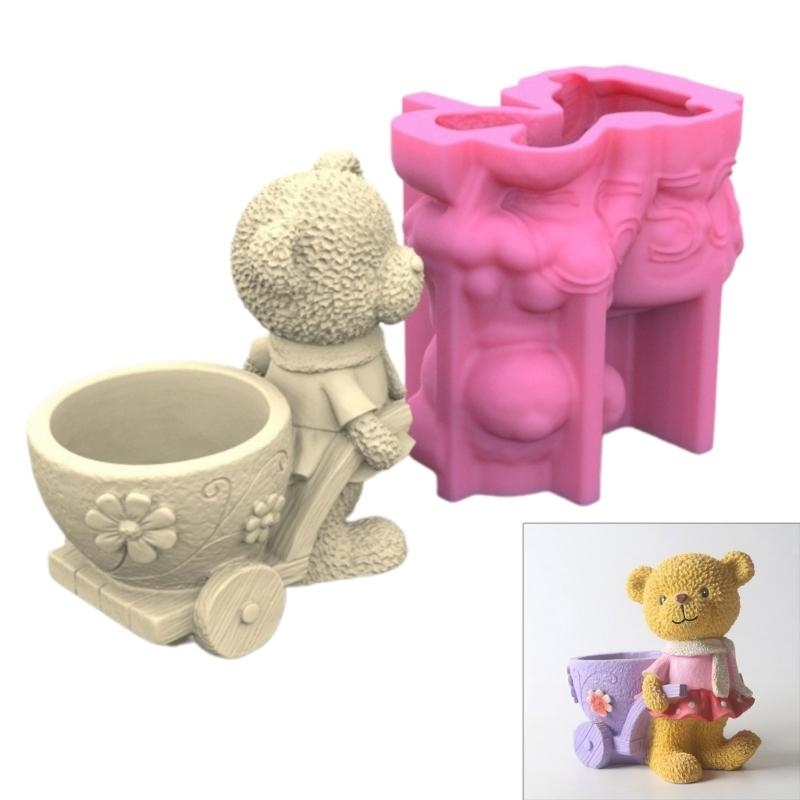 Lovely Bear Gypsum Silicone Mo - огляд і ціна Potsticker Mold
