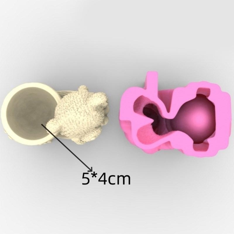 Lovely Bear Gypsum Silicone Mo - огляд і ціна Potsticker Mold