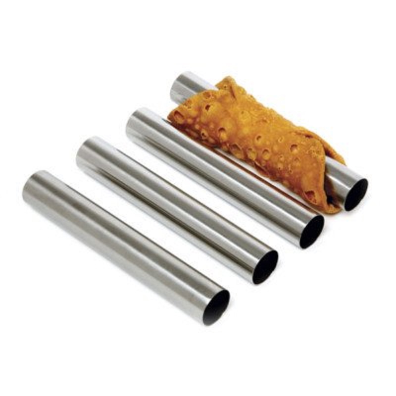 Alluminum Cannoli Forms, 4 Tub - огляд і ціна Danish Pancake Pan