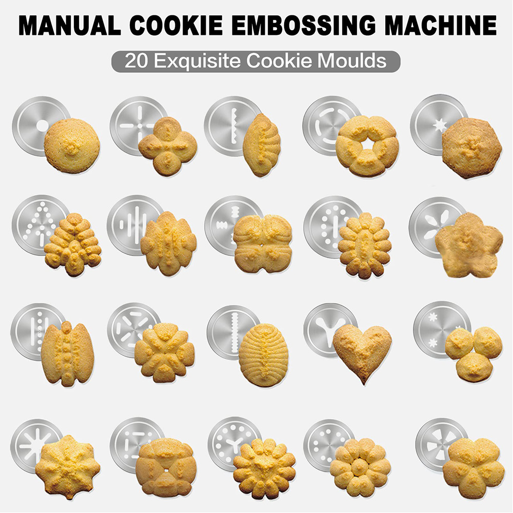 10/20pcs Aluminum Cookie Maker - огляд і ціна Churros Maker Gun