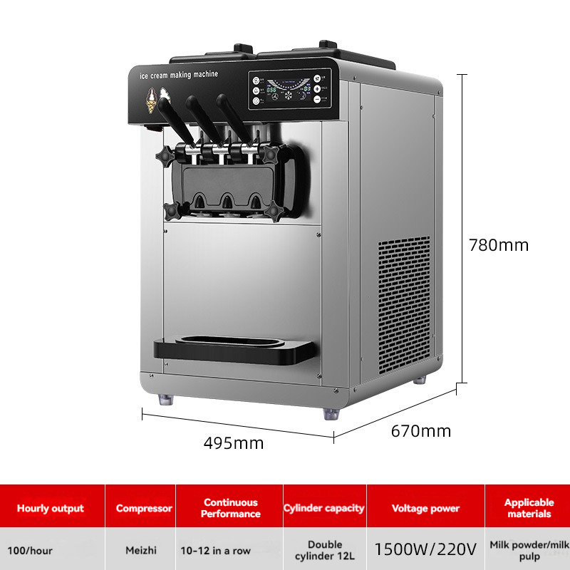 Fully Automatic Sundae Cone So - огляд і ціна Waffle Cone Maker