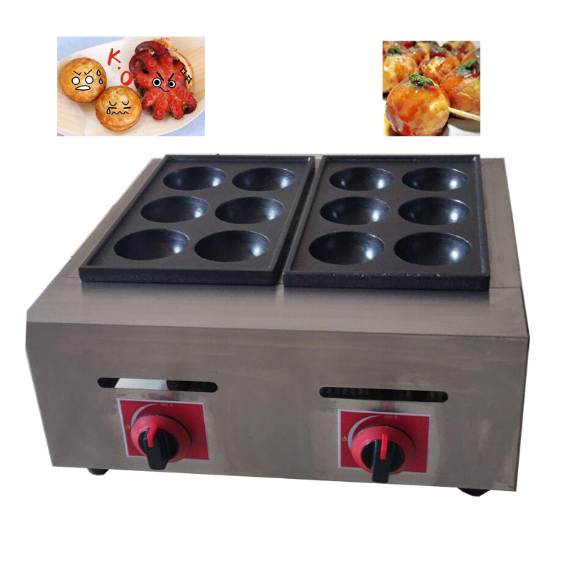 Commercial Electric/Gas Fish B - огляд і ціна Takoyaki Grill Plate