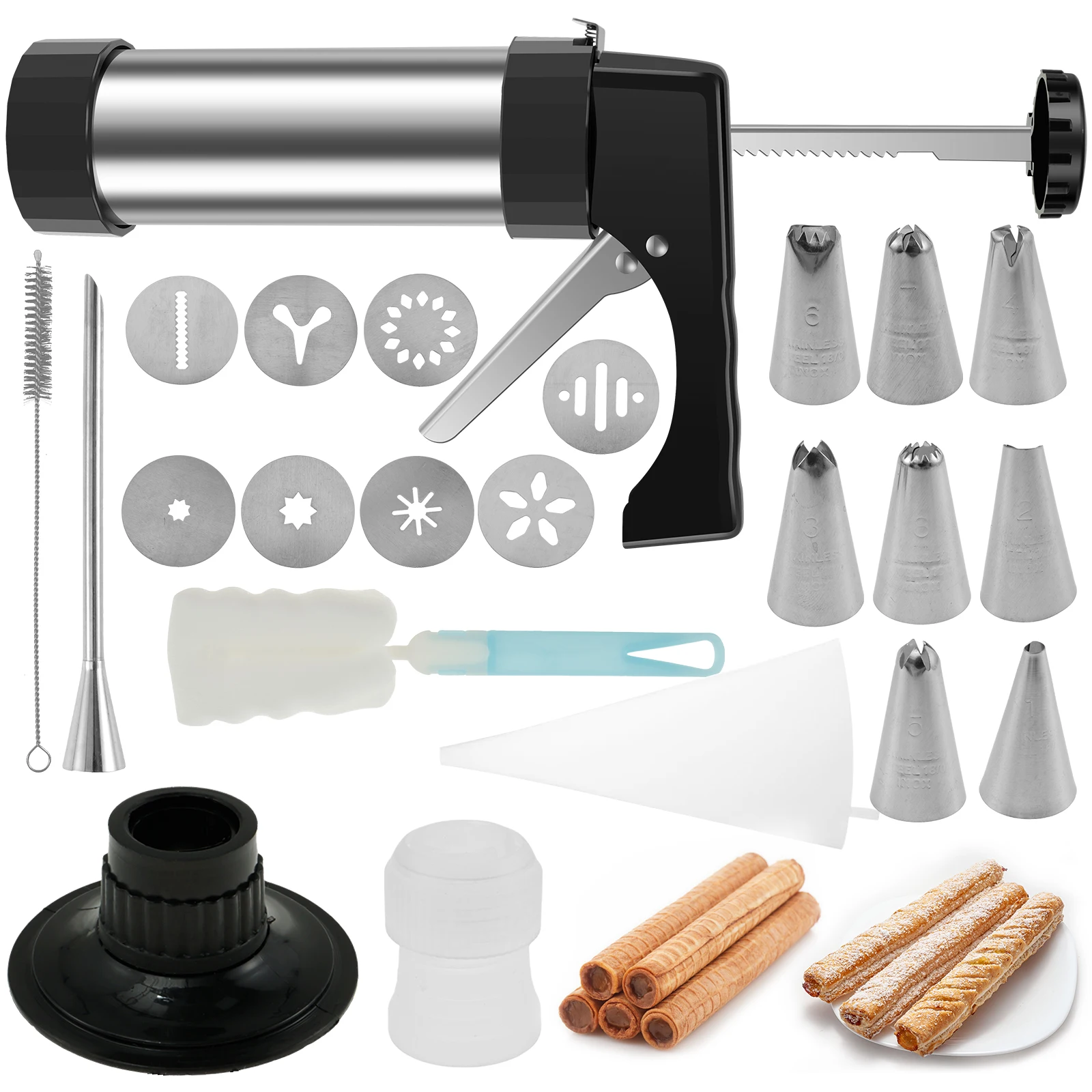 Churro Maker Machine Stainless - огляд і ціна Churros Maker Gun