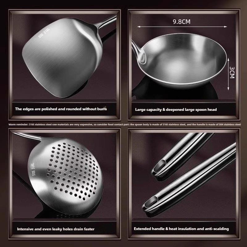 Food Stainless Steel Wok Spatu - огляд і ціна Okonomiyaki Spatula