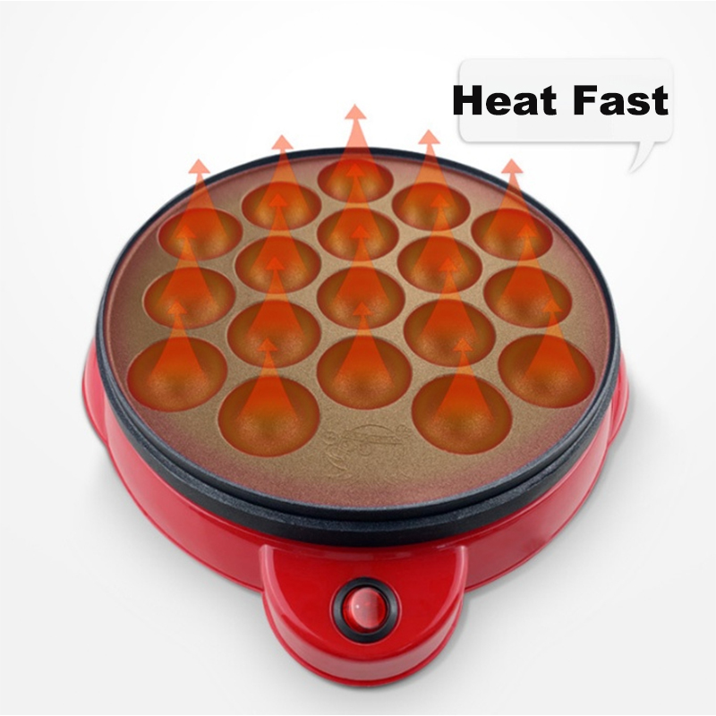220V Chibi Maruko Baking Machi - огляд і ціна Takoyaki Grill Plate
