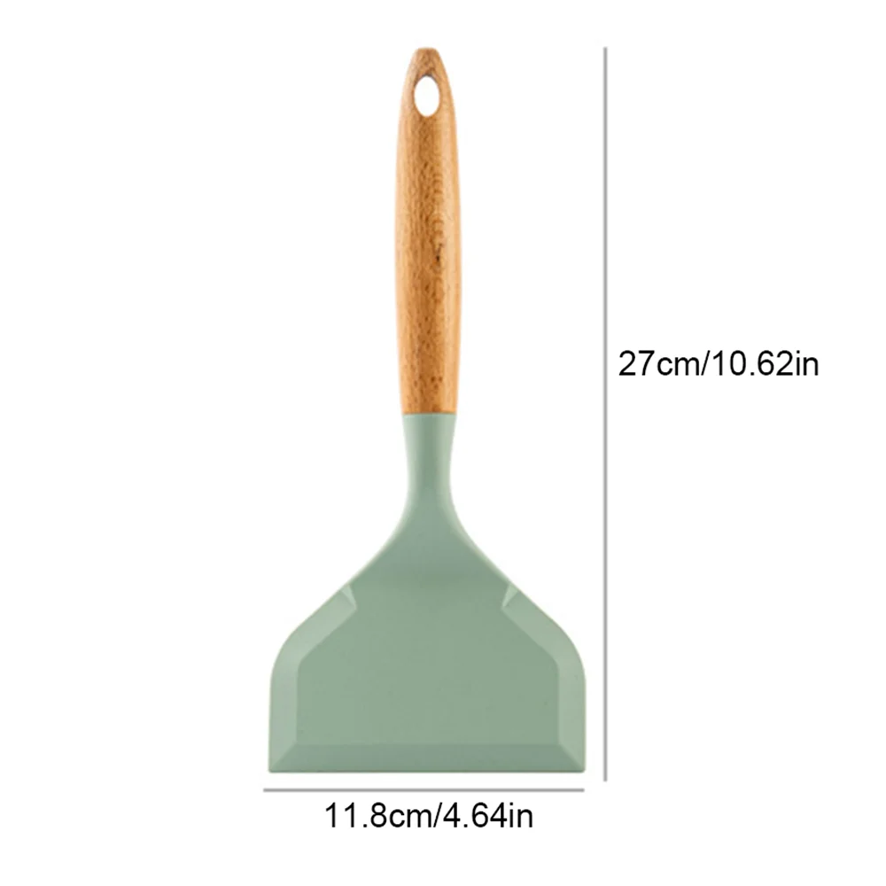 2Pcs Silicone Spatula Wide Mou - огляд і ціна Okonomiyaki Spatula